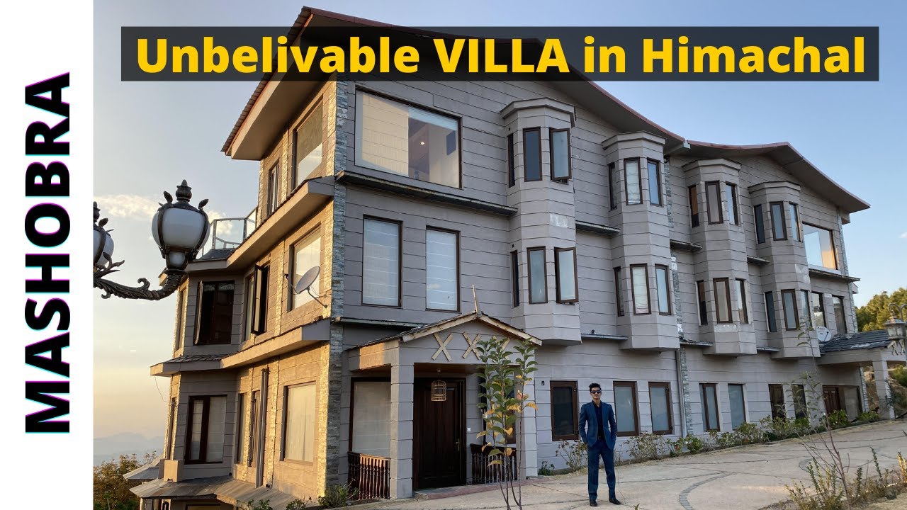 BEST Luxurious Villa in Himachal with GYM & BAR | FULL TOUR | Property Round | Auramah Valley |