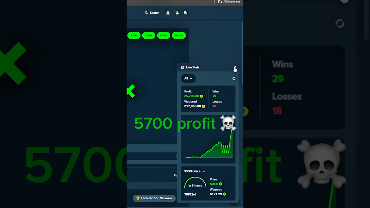 Limbo strategy In Stake ☠️❤️ 11x profit 500 to 5700  // TRT 