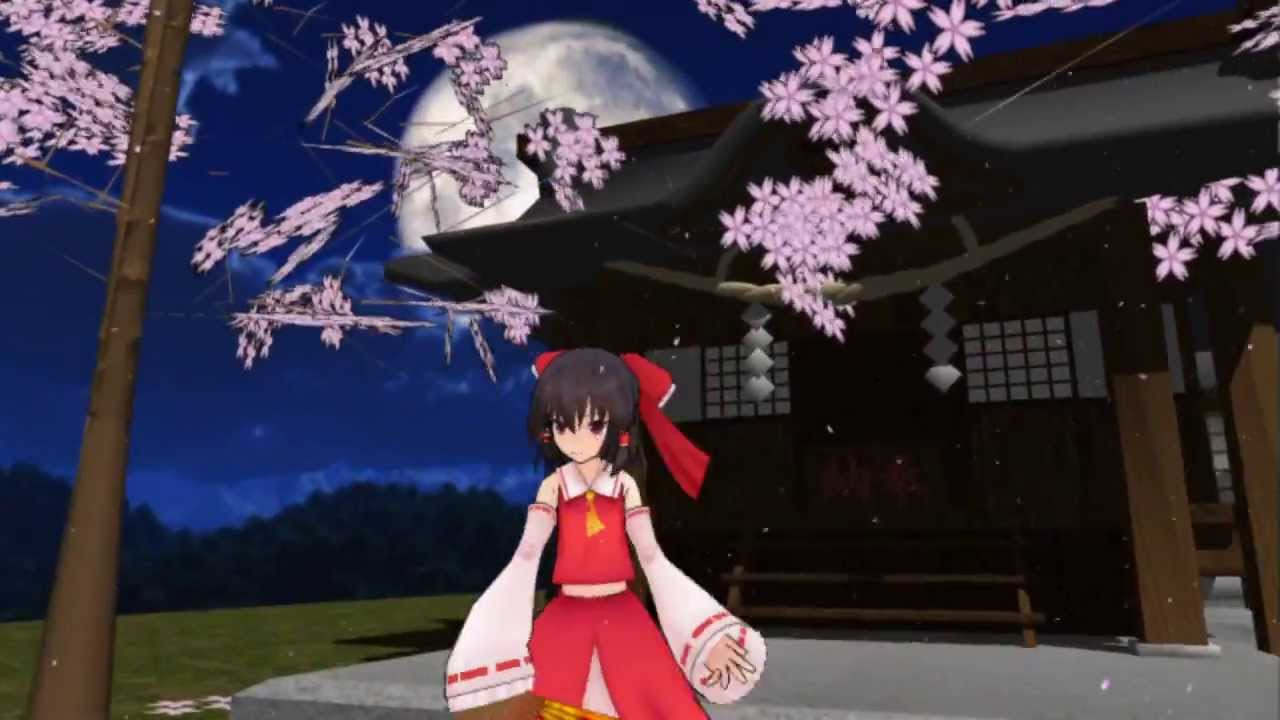 [東方MMD]千本桜（霊夢）