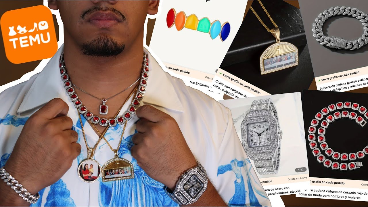 Comprando JOYERIA💎 en TEMU🟠💲 - Mosh Moshan🔥
