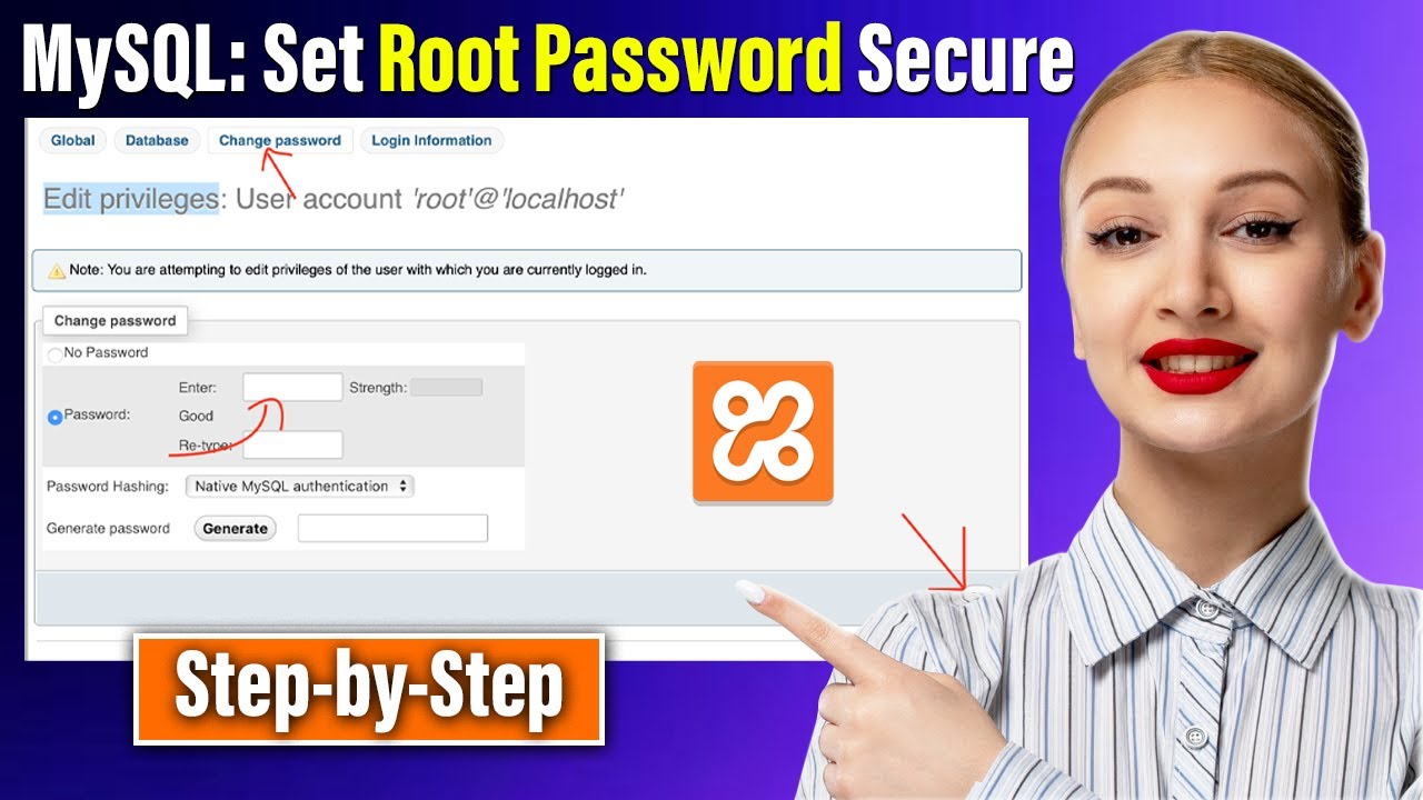 MySQL: Set Root Password Secure XAMPP Server (2026)