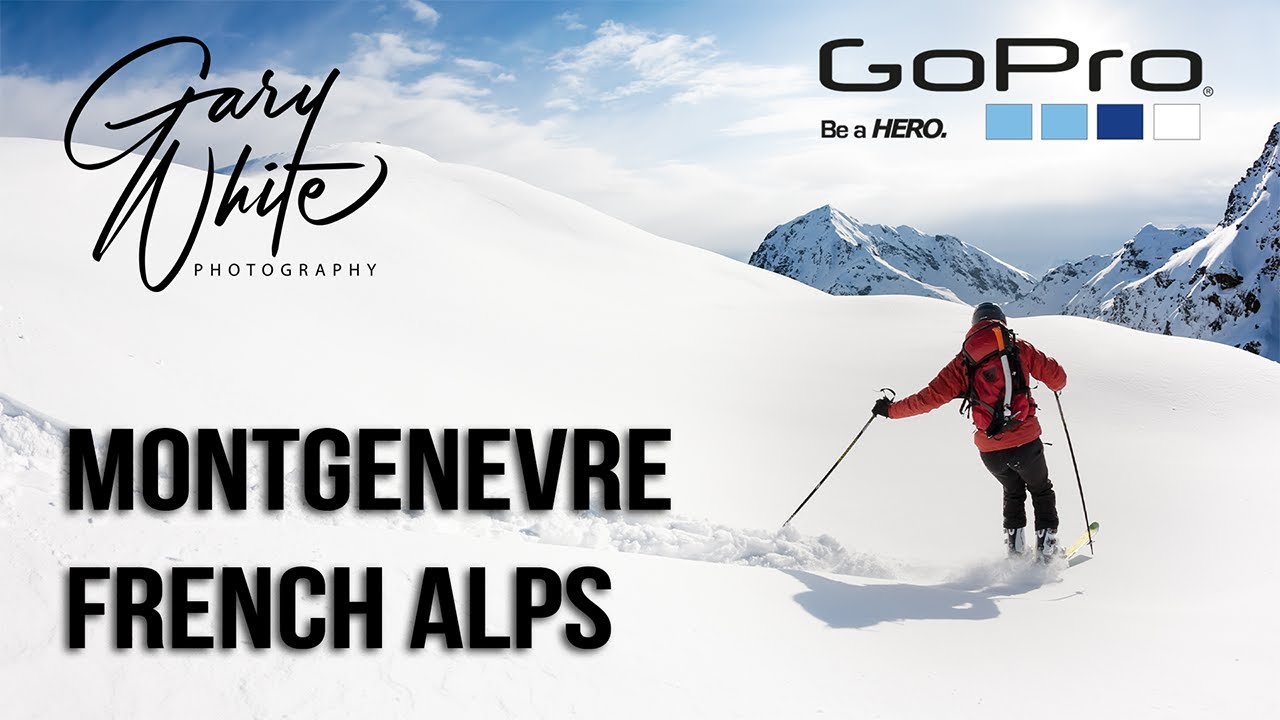 Go Pro HD Hero 7: Montgenevre, French Alps, Tree Skiing (Short Video)