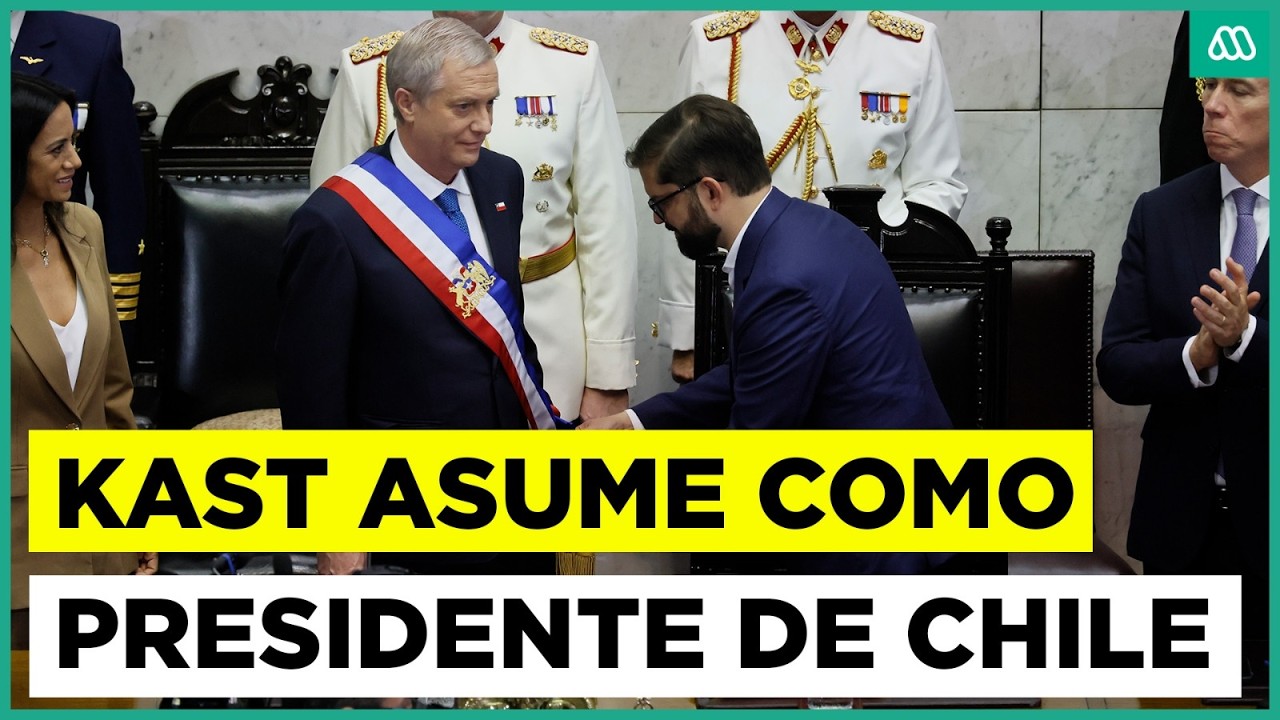 José Antonio Kast es el nuevo presidente de Chile: el momento de su proclamación