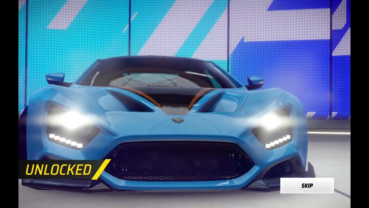 AU: Zenvo TS1 GT Anniversary new car unlock + new garage level 