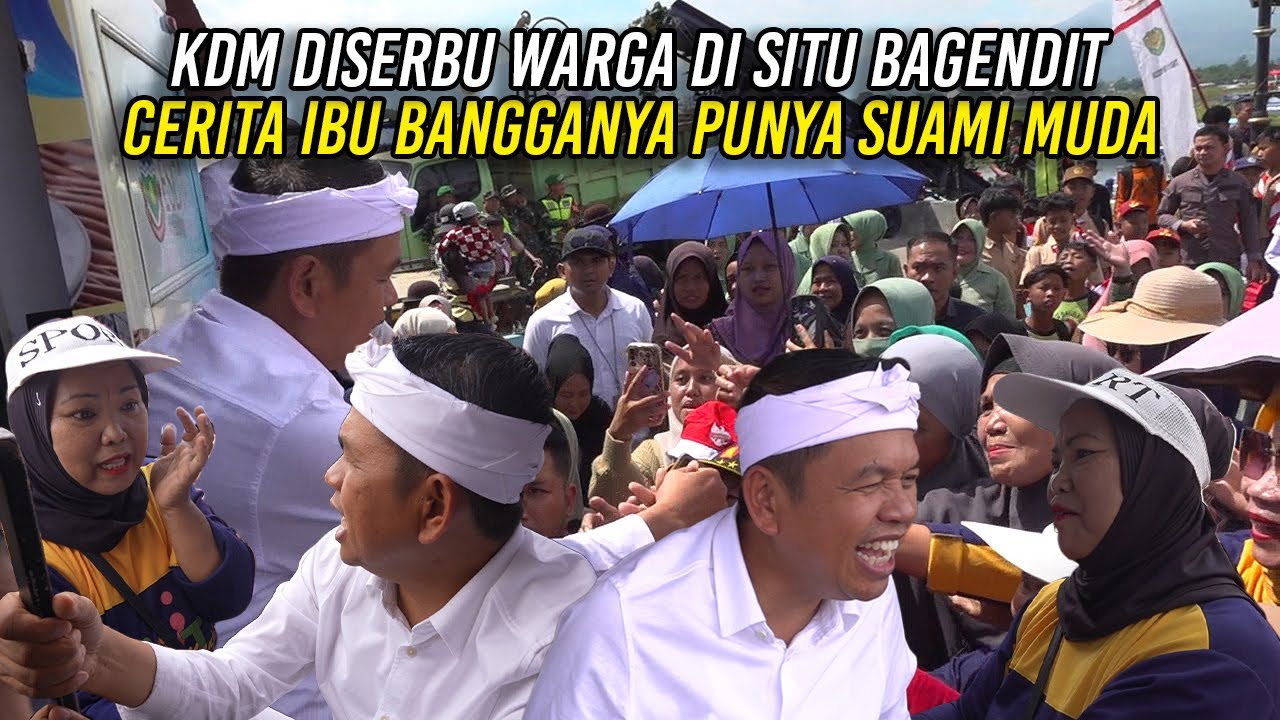 KDM DISERBU WARGA DI SITU BAGENDIT | CERITA IBU - BANGGANYA DINIKAHI PRIA LAJANG BERUMUR 20 TAHUN