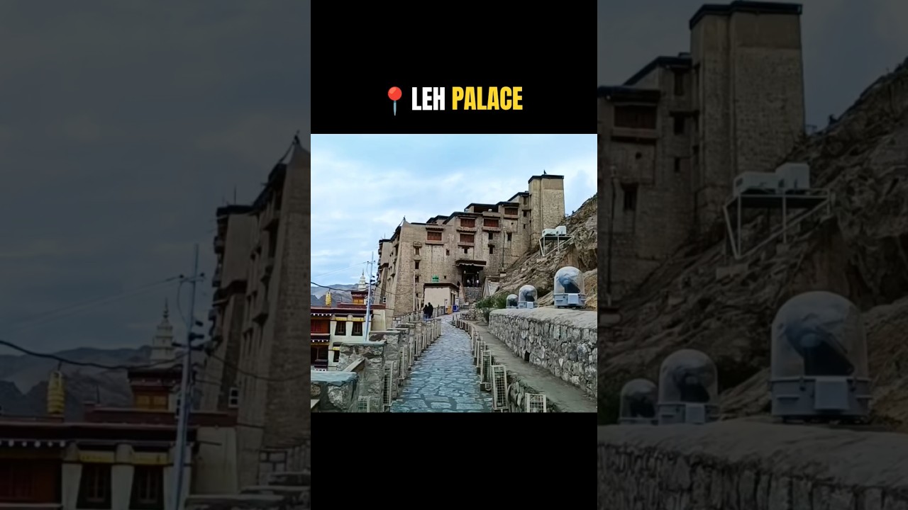 Leh Palace, Ladakh 😍#travel #explorenow #mountains #ladakh #exploretheworld
