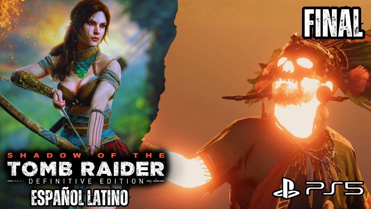 SHADOW OF THE TOMB RAIDER PS5 Definitive Edition Juego Completo español Latino Parte Final
