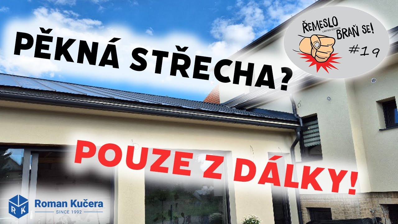 Řemeslo braň se!#19 - Střecha, která vypadá dobře tak maximálně z dálky! #kontrola #roofing #střechy