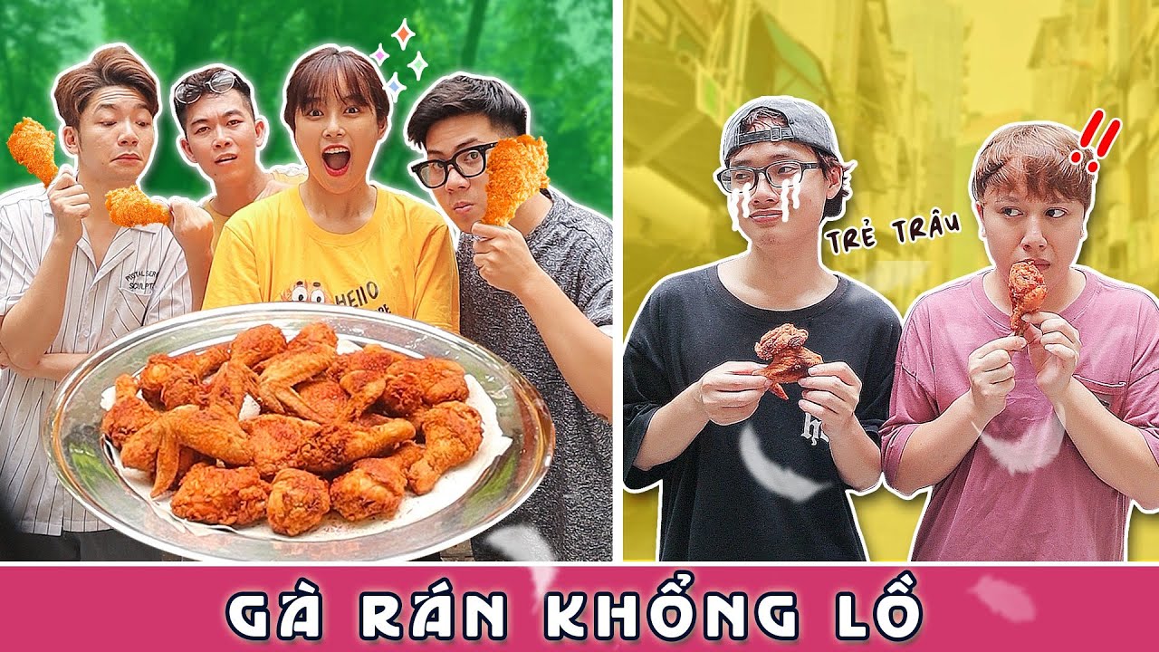 Bị Bạn Chơi Xấu Mei Khoai Tây Làm Đĩa Gà Rán KFC Khổng Lồ !!!