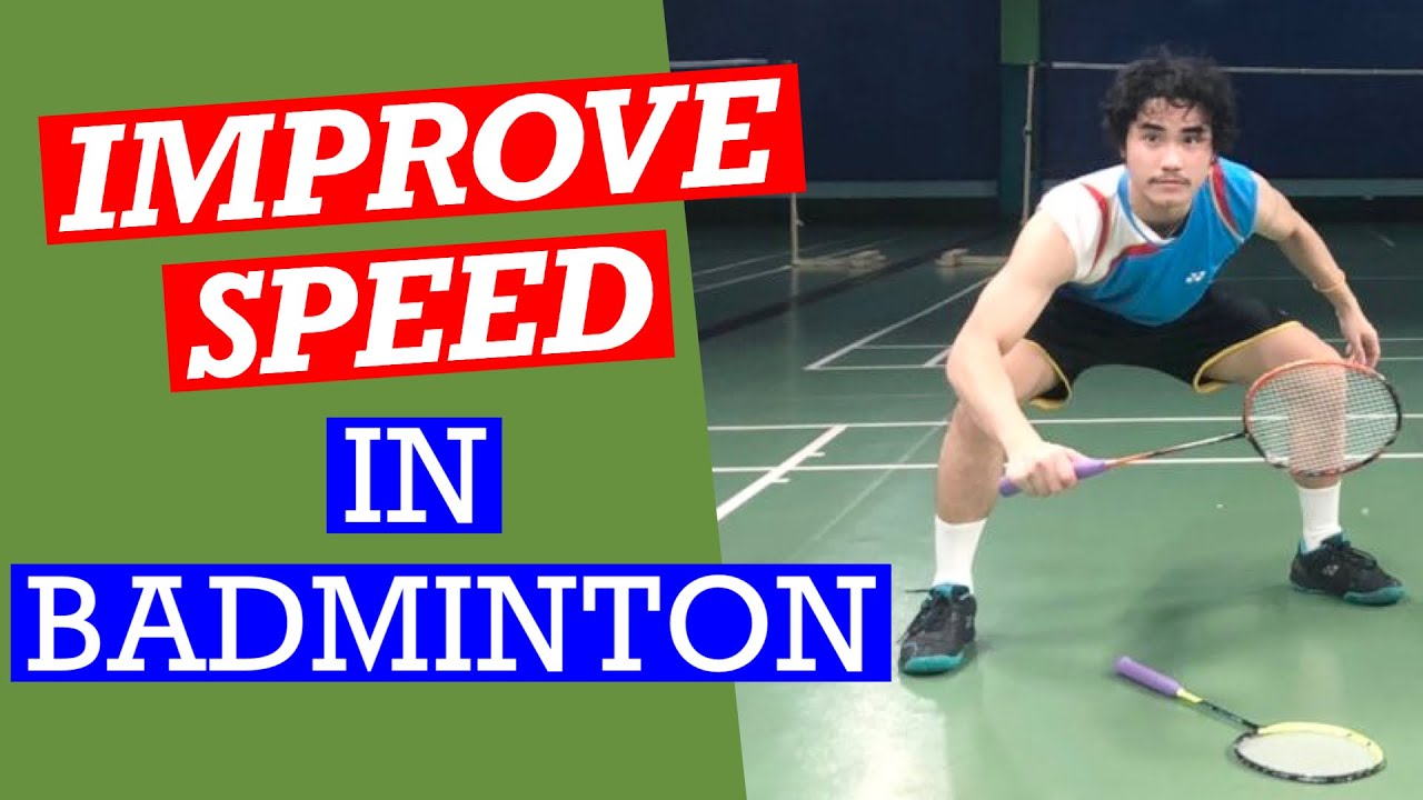 HOW TO IMPROVE SPEED FOR BADMINTON- Drills to sharpen your reflexes on the court #badminton #speed
