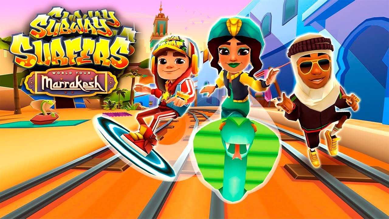 NEW UPDATE - SUBWAY SURFERS MARRAKESH 2017