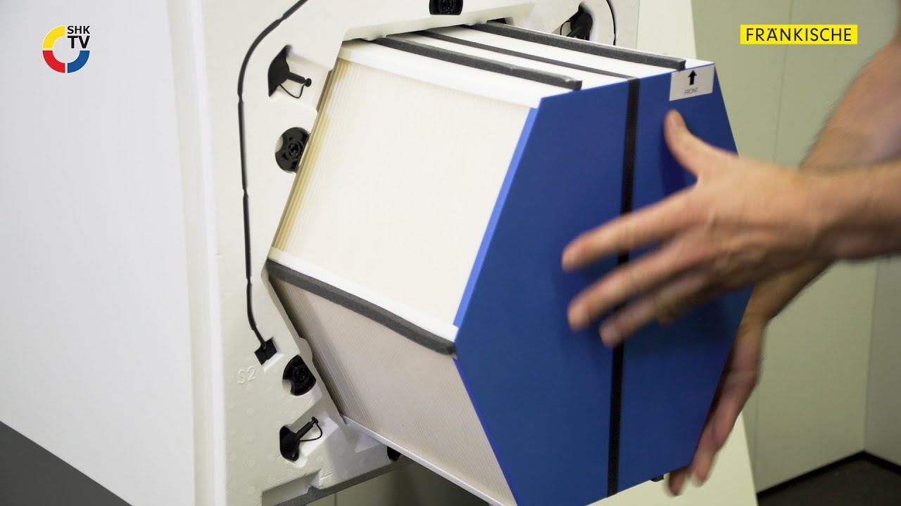 Fr&auml;nkische: profi-air 250 flex Enthalpiew&auml;rmetauscher | SHK-TV