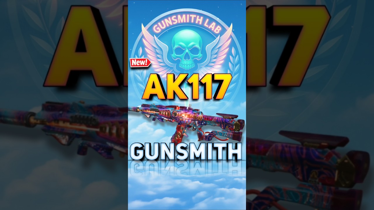 🔥 new free mythic AK117 LAVA REMIX Best Loadout CODM #callofduty #codmobile #ak117
