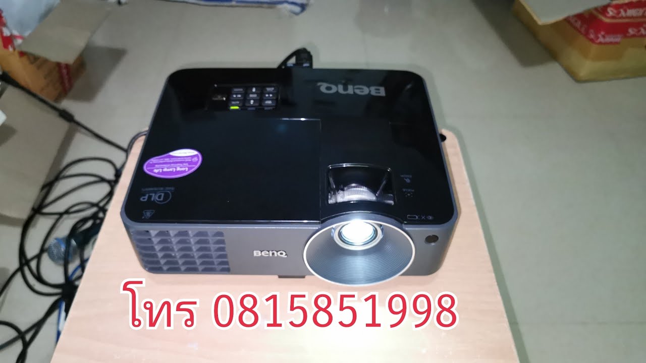 ขายโปรเจคเตอร์ BenQ MS502 ความสว่าง 2700 ลูเมนส์ Contrast 13000:1 ขาย 6500 บาท สนใจโทร 0815851998