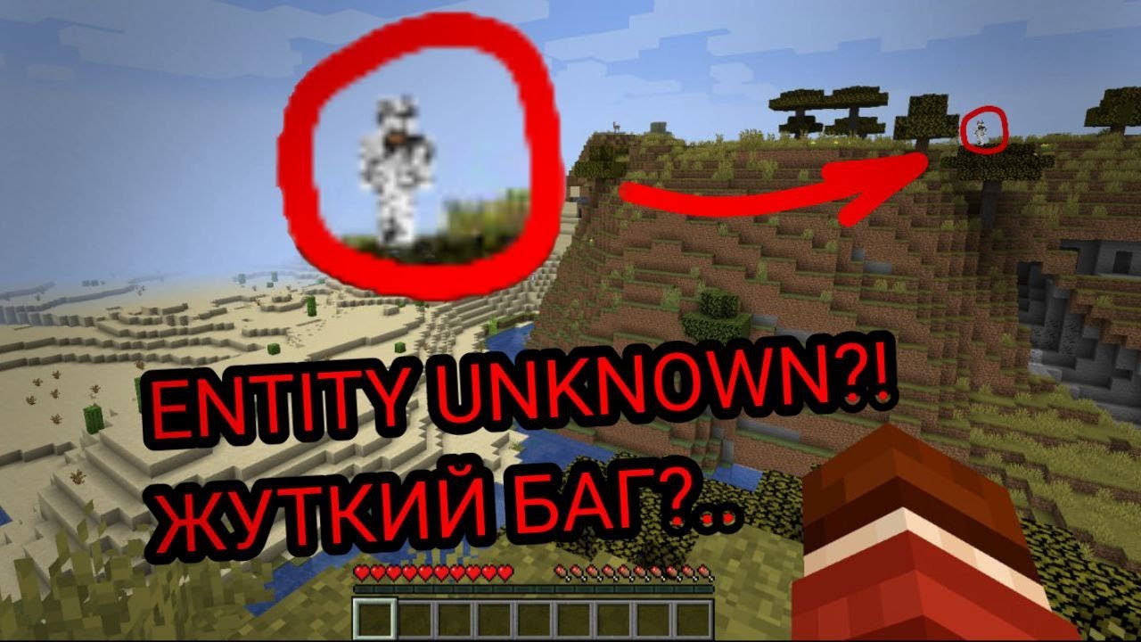 Entity Unknown - ЖУТКИЙ БАГ НА СНАПШОТЕ 20w20a! (Мистические истории #10)