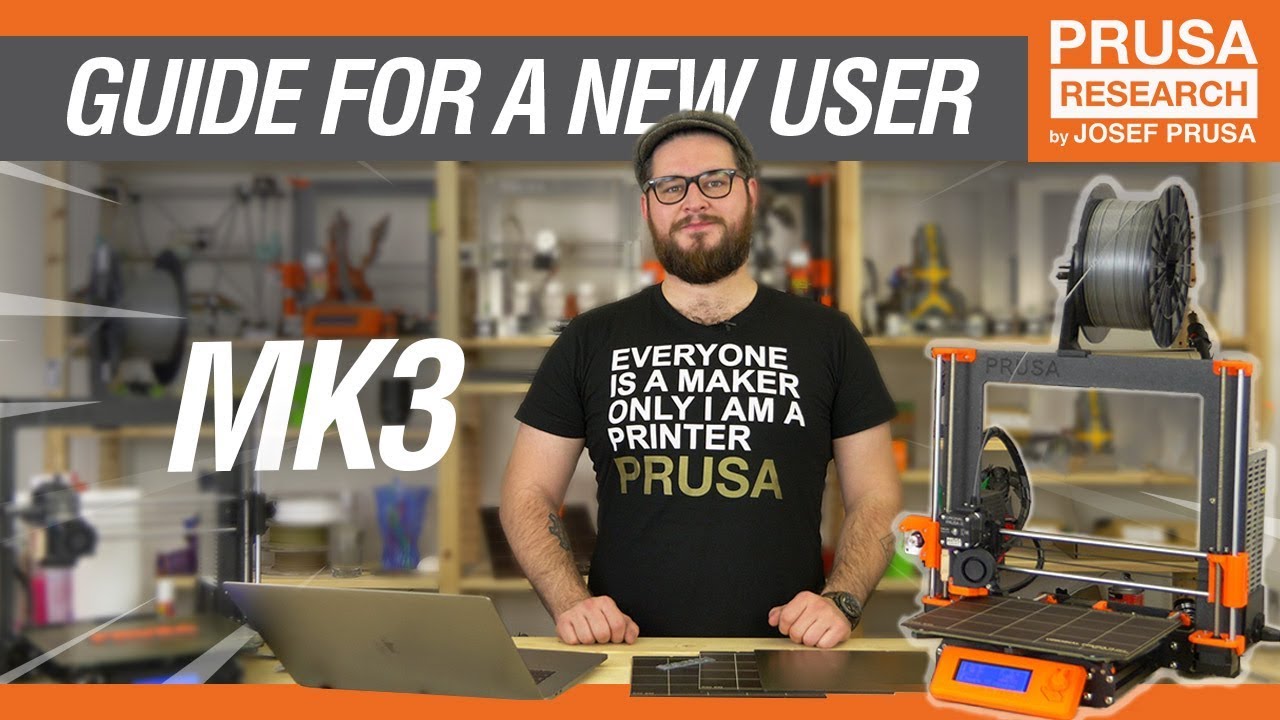 Первое включение Original Prusa i3 MK3