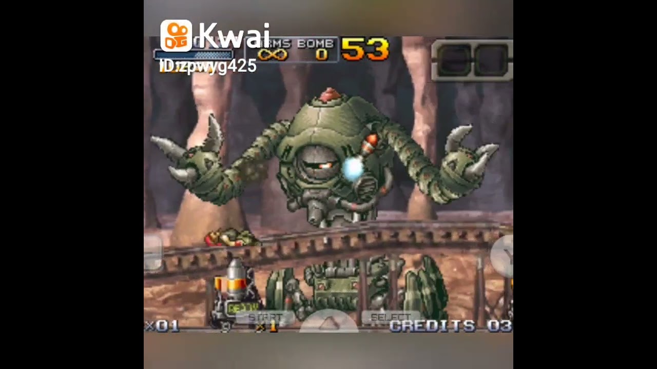 METAL SLUG 7 MISION 2 JEFE CRABLOPS