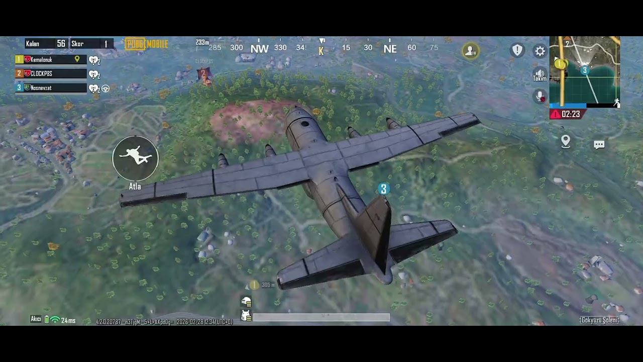 Pubg terfi maçına geçtim