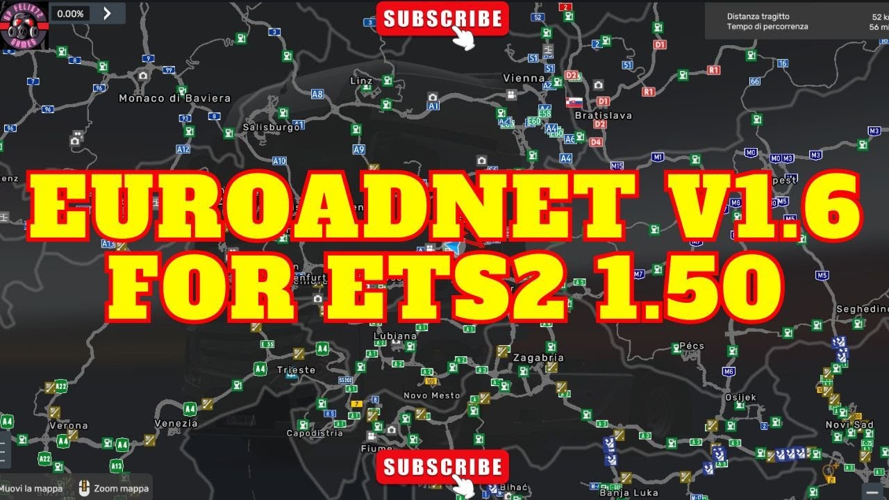 EUROADNET V1.6 FOR ETS2 1.50