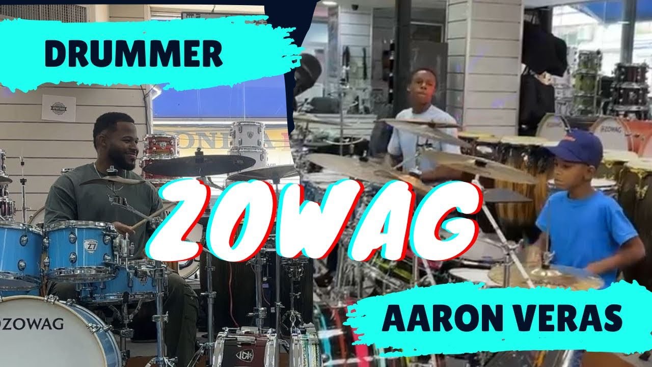 IMPRESIONANTE BATALLA DE DRUMMER EN R.D 😀👐🏻 Aaron Veras Drums 