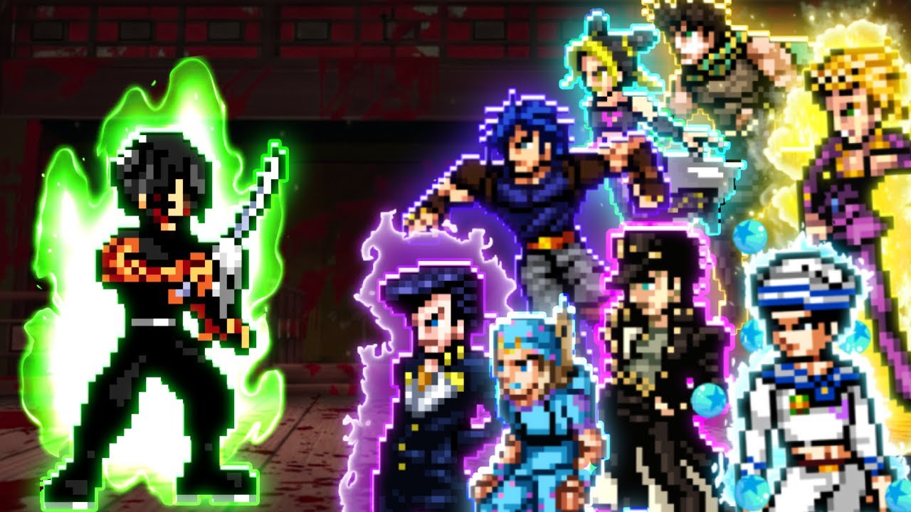 Маки Зенин против всех главных героев JoJo | Небесное Ограничение против Стендов