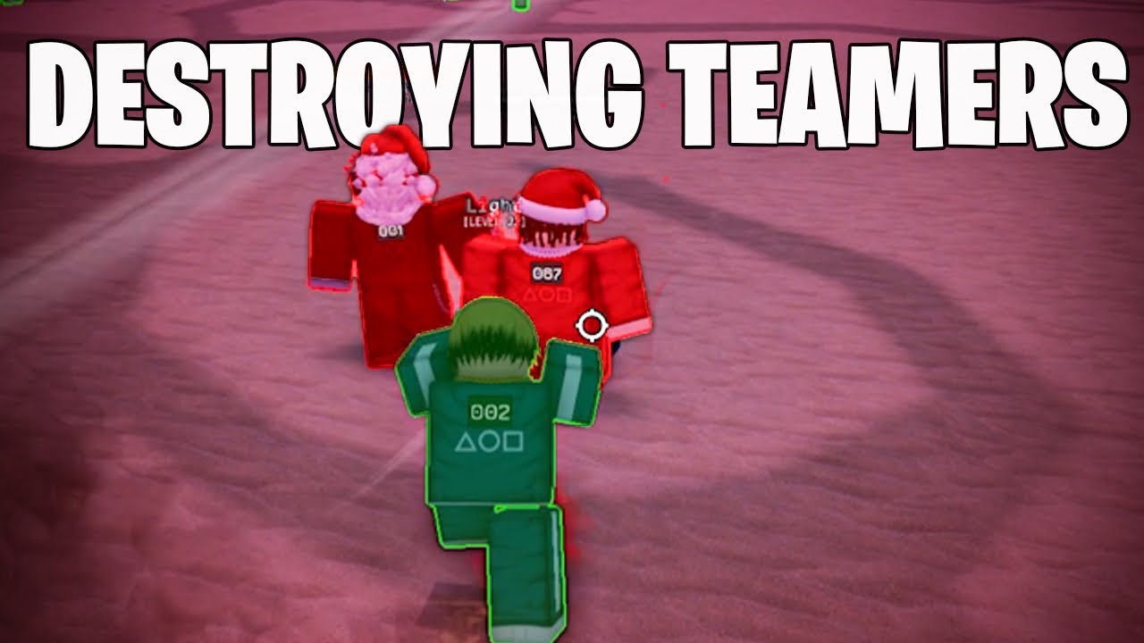 Уничтожаем надоедливых тиммейтов в Roblox INK GAME