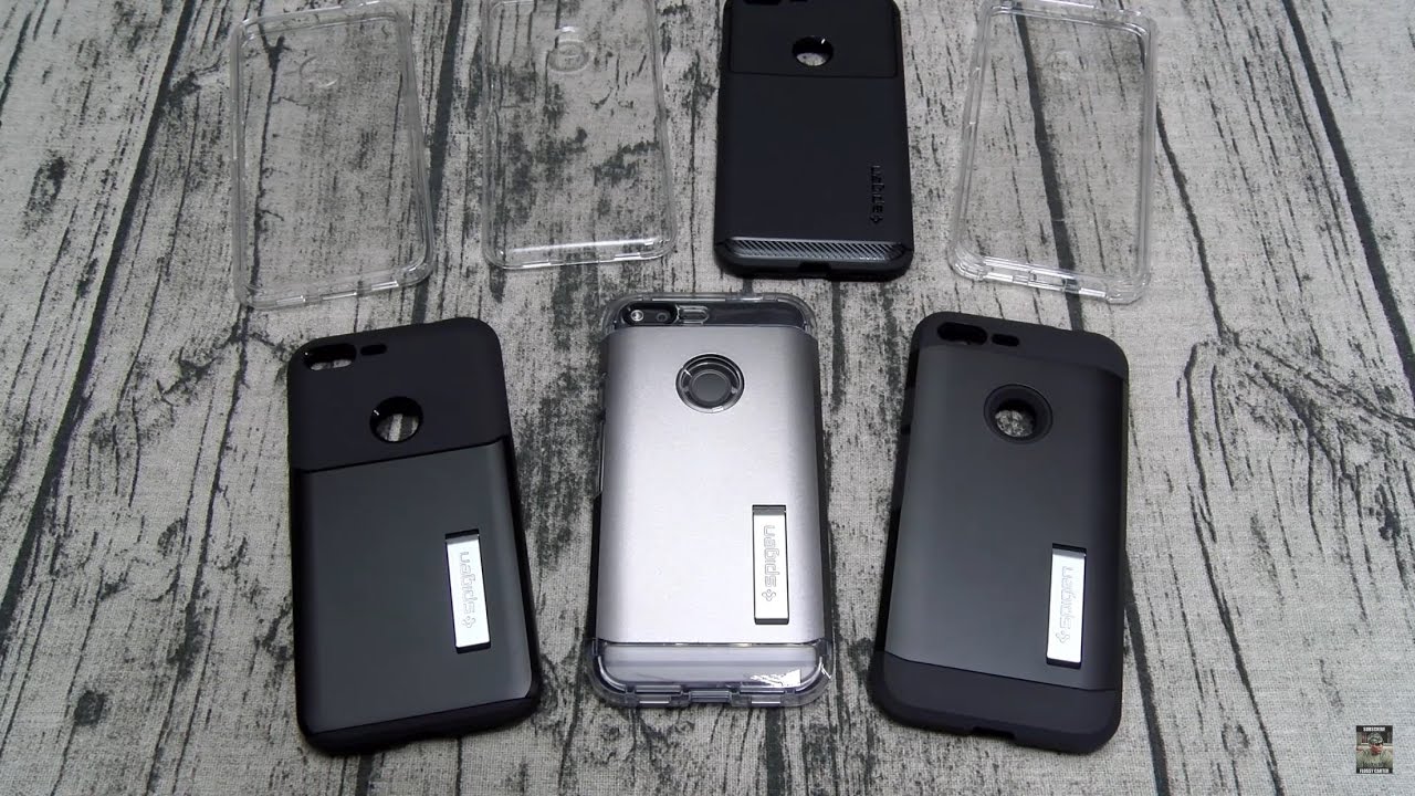 Google Pixel XL Spigen Case Lineup