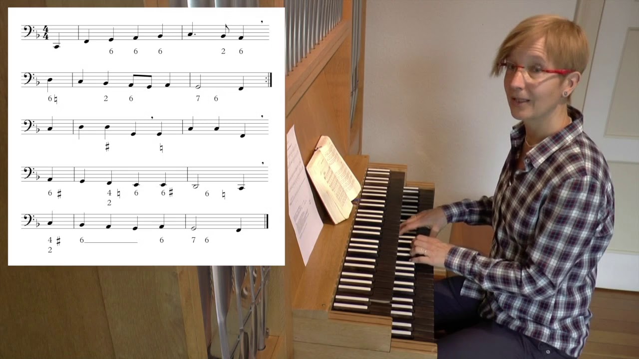 Das Harmonisieren von Chorälen (13): Begleitsätze mit Bass-cantus firmus (2)