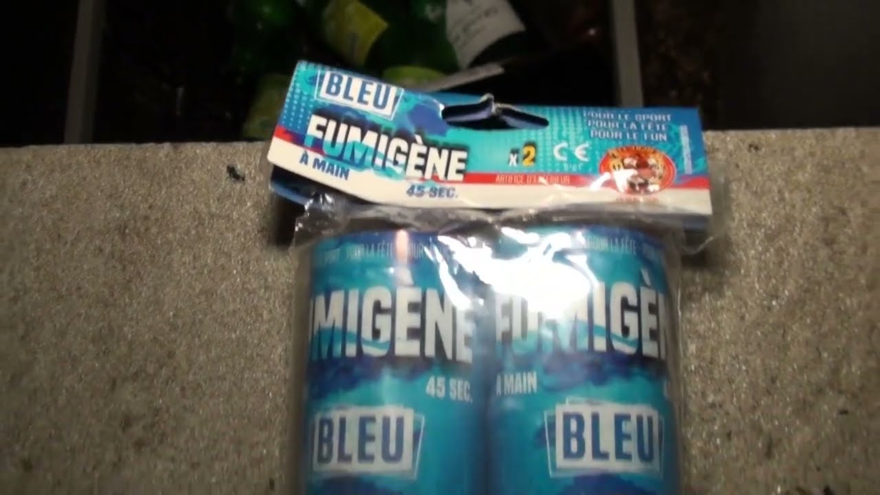 FUMIGENE BLEU LE TIGRE