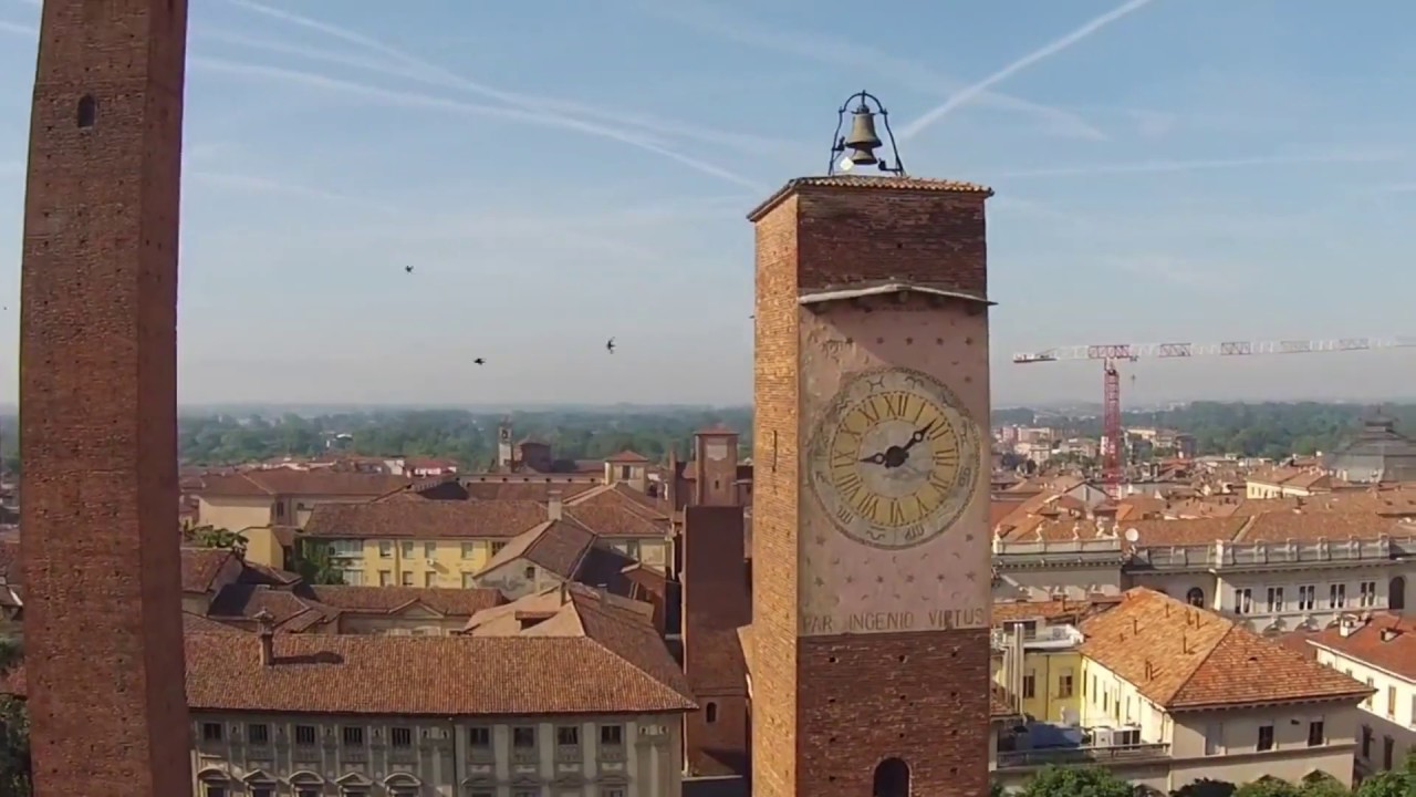 Pavia vista dall alto.