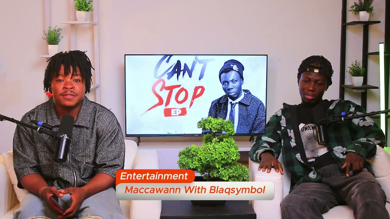 Maccawann with Blaqsymbol on NorthCast Entertainment Show