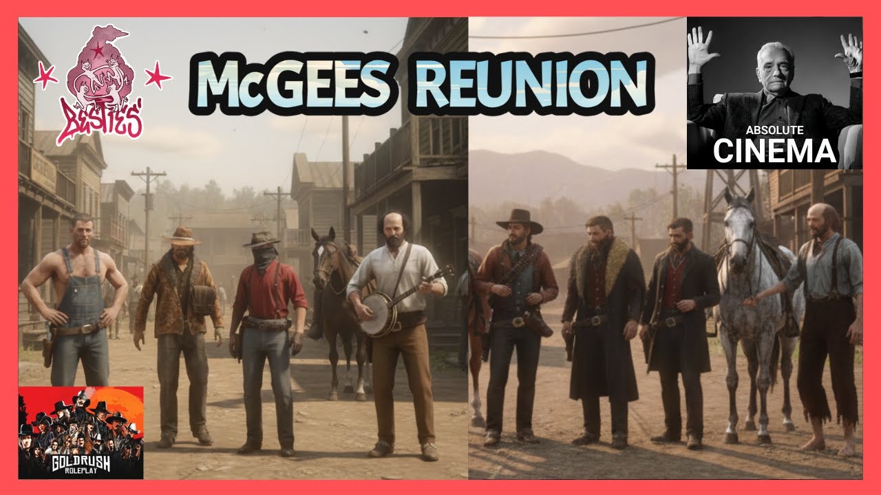 THE MCGEES ARE BACK! 😂 Funny Moments Day 1 I GoldRush RP 5.0 I BESTIES I Red Dead RP