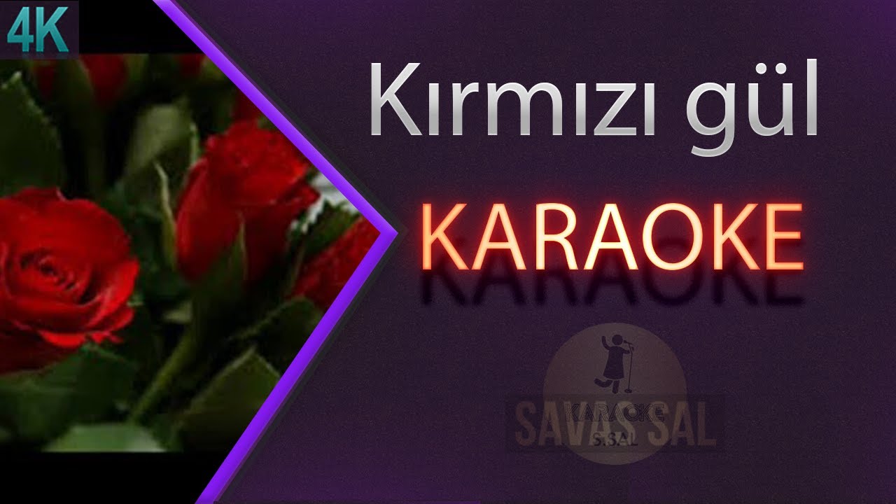 Kırmızı G&uuml;l Demet Demet Традиционная народная песня (КАРАОКЕ)