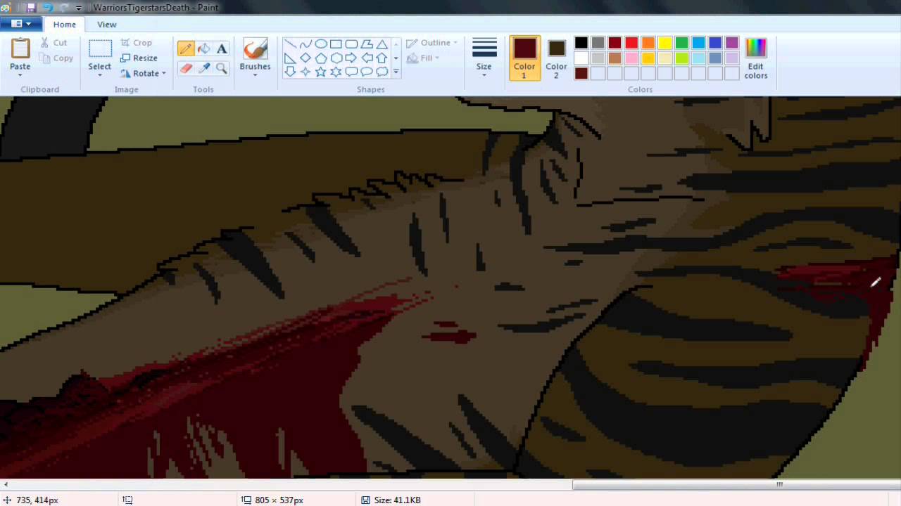 Tigerstar's Death 2014