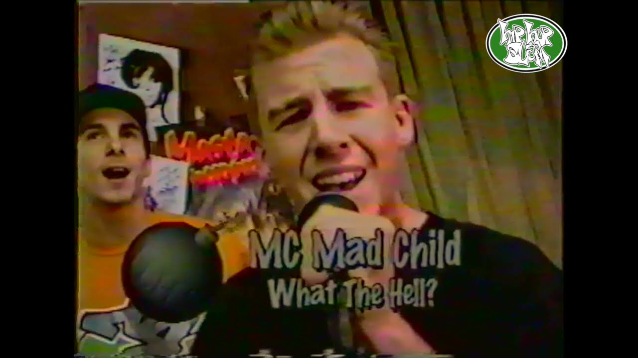What The Hell (Mad Child & MC Flip Out) "Young Girls" live HipHopSlam TV '93