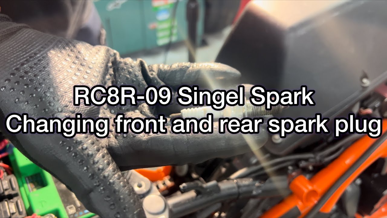 KTM RC8 Changing Spark Plug | WARNING: Watch updated video!