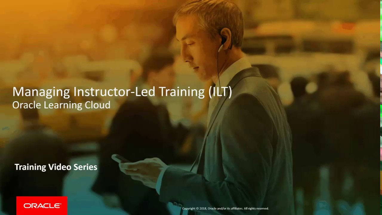 Managing Instructor Led Training (ILT)