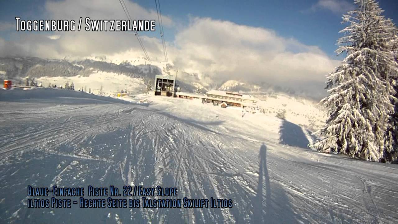 Toggenburg / Pistenvideo Blaue Piste Nr. 22 - Iltios Piste