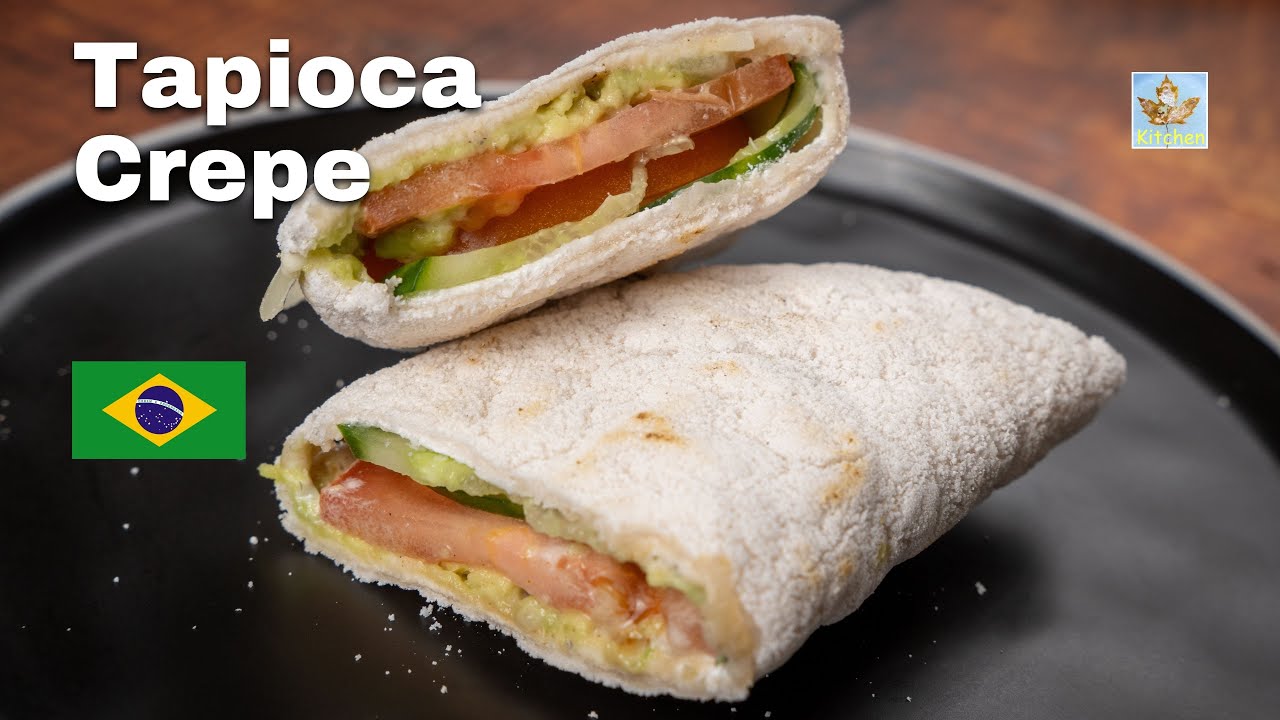 Tapioca Crepe – No Oil Needed to Cook and It Is Delicious Too