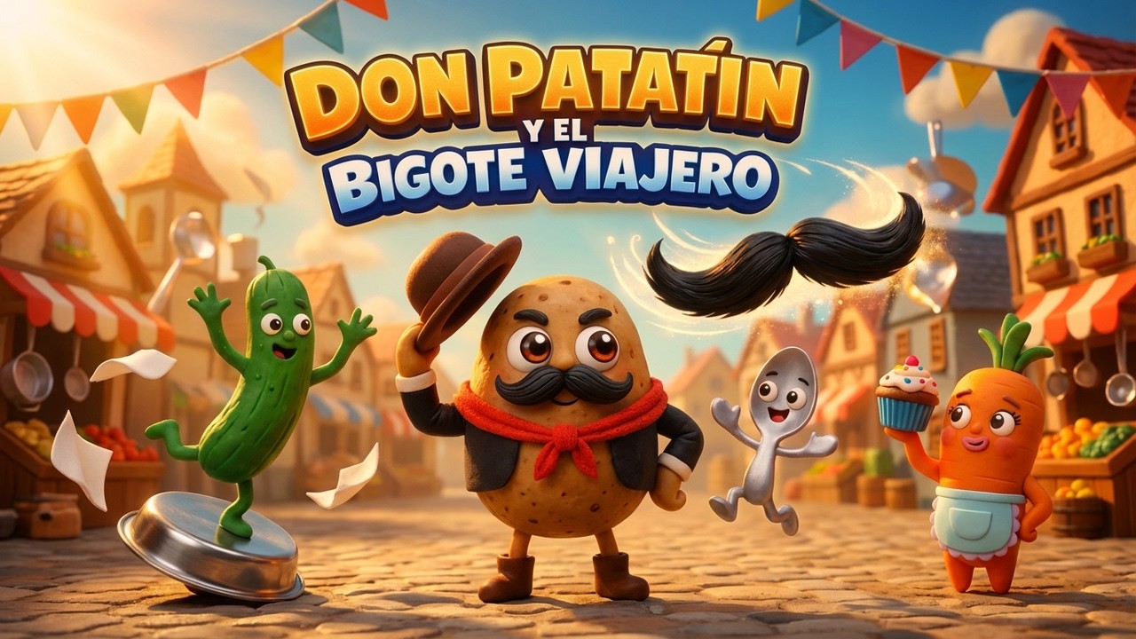 Cuentos Para Dormir: Don Patat&iacute;n y el Bigote Viajero | Cuentos Infantiles
