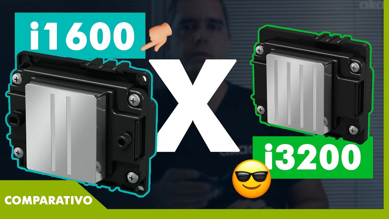 Comparativo: EPSON i1600 x EPSON i3200 - Qual cabeça de impressão vale mais a pena?
