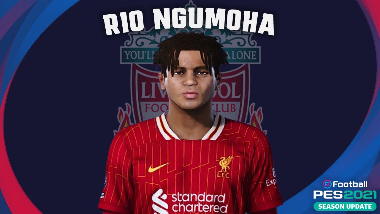 Rio Ngumoha🏴󠁧󠁢󠁥󠁮󠁧󠁿 (Liverpool FC) How to create in Pes 2021