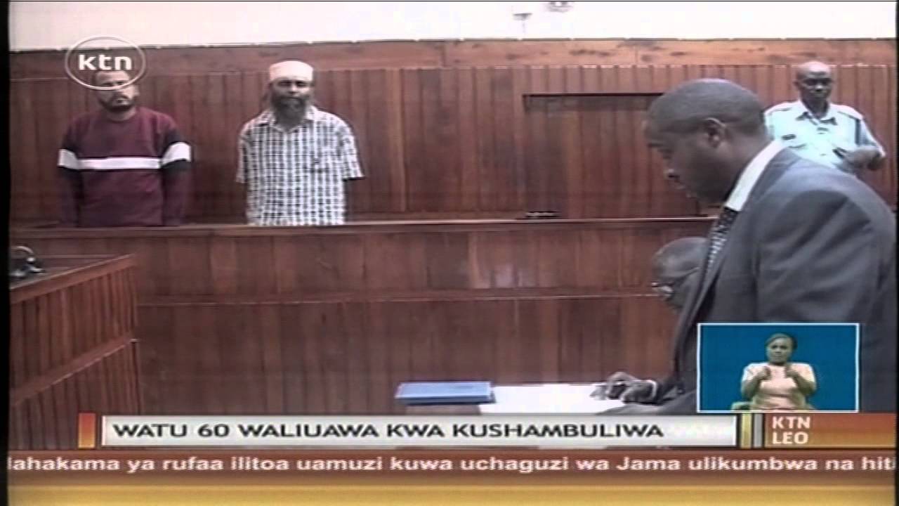 Washukiwa wawili wakuu wa mauaji ya Lamu wamefikishwa Mahakamani