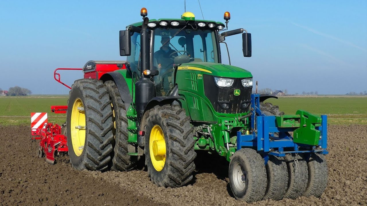Zomertarwe zaaien met Kverneland e-drill compact. Akkkerb. Kremer Finsterwolde