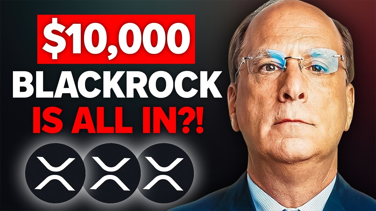 Секрет Ларри Финка по XRP только что выскользнул наружу в прямом эфире!?!? (Blackrock вкладывает ...