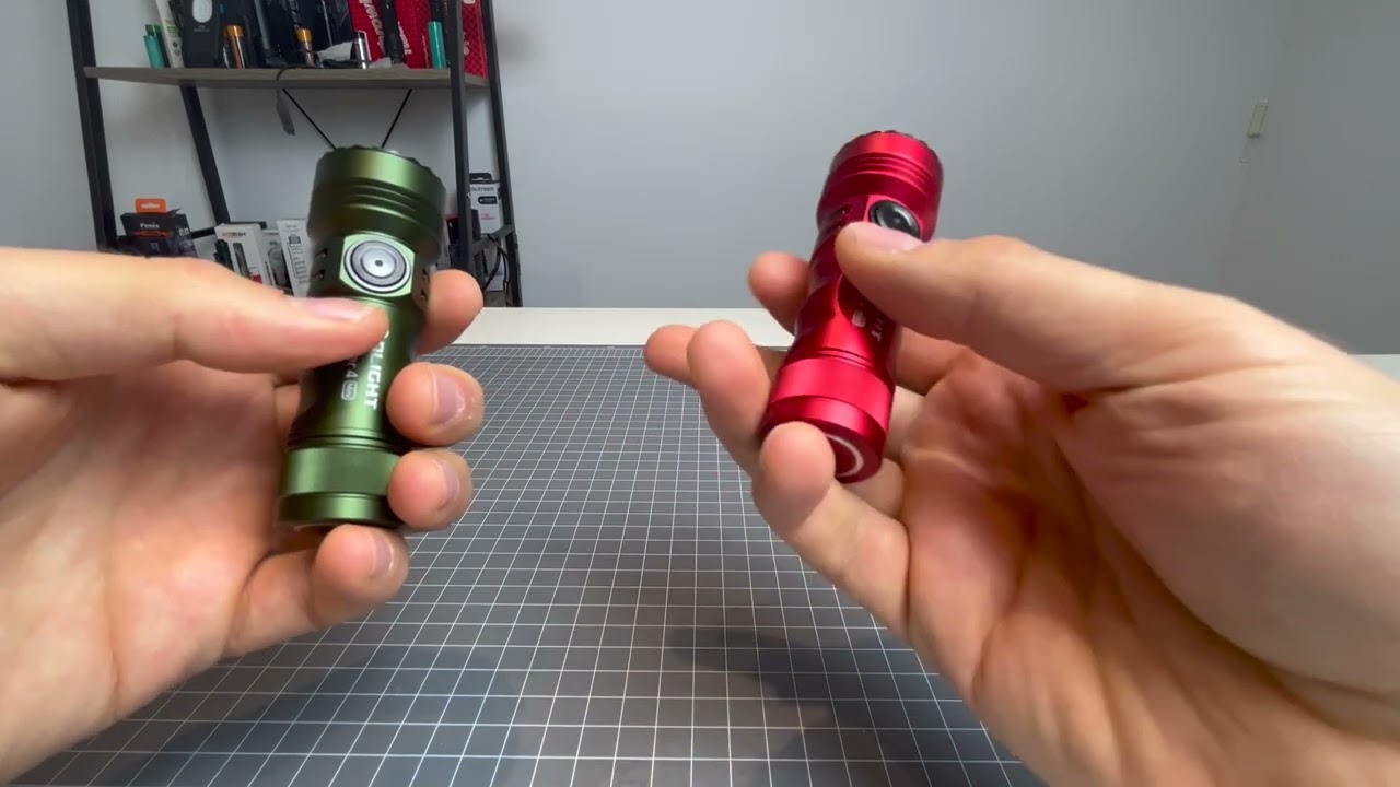 Olight Seeker 4 mini: холодный белый и нейтральный белый #рыбалка #кемпинг #olight #на открытом в...