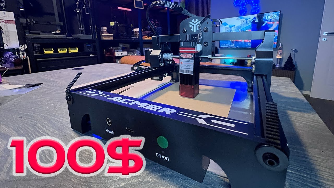 🔥 Smallest & Cheapest Laser Engraver of 2025 // ACMER S1 2.5W