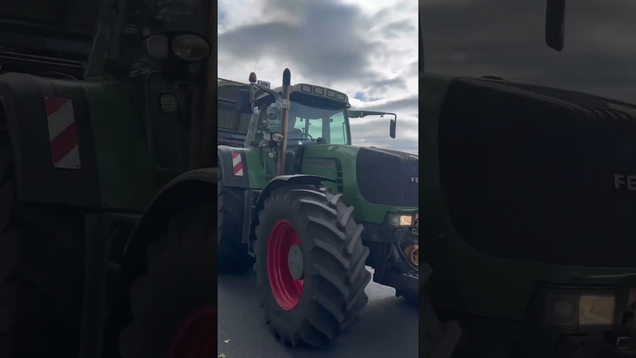 Fendt 920 mit Kr&ouml;ger Agroliner in der Maisernte #farming #landwirtschaft #fendt #agri #maisernte