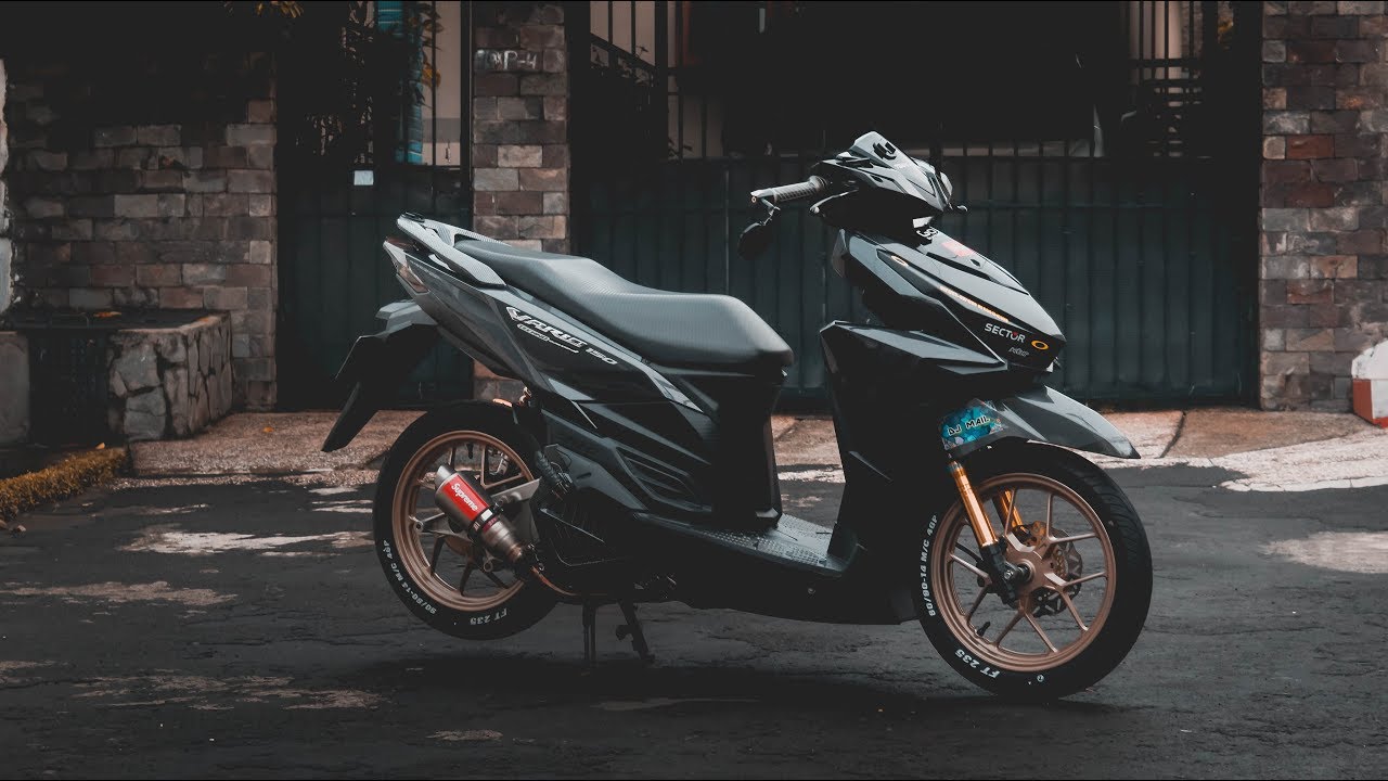 MODIFIKASI VARIO 125 LED!!! Simple Tapi Keren Versi Low Budget