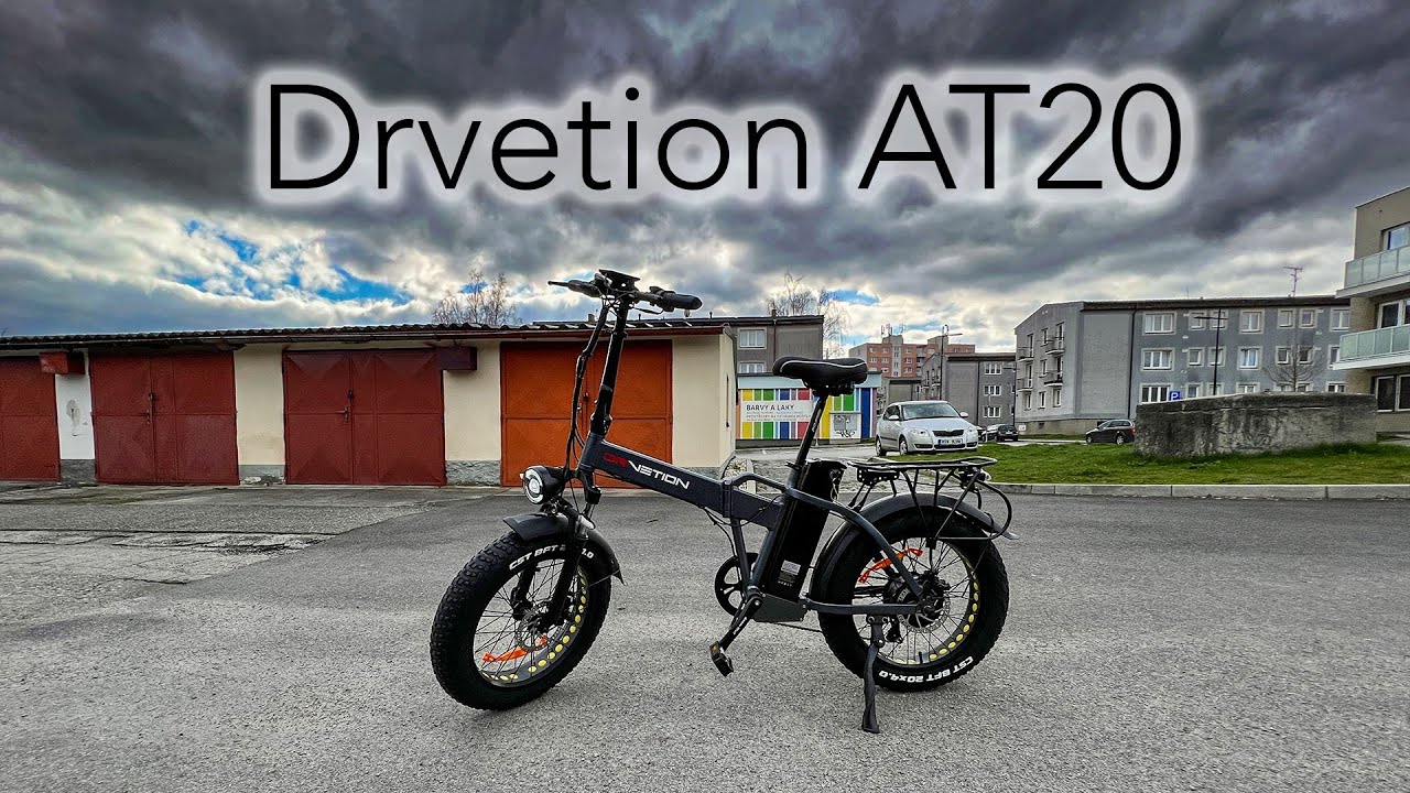 Drvetion AT20 - testovací jízda 🚲. Trochu se ho bojím 😅.